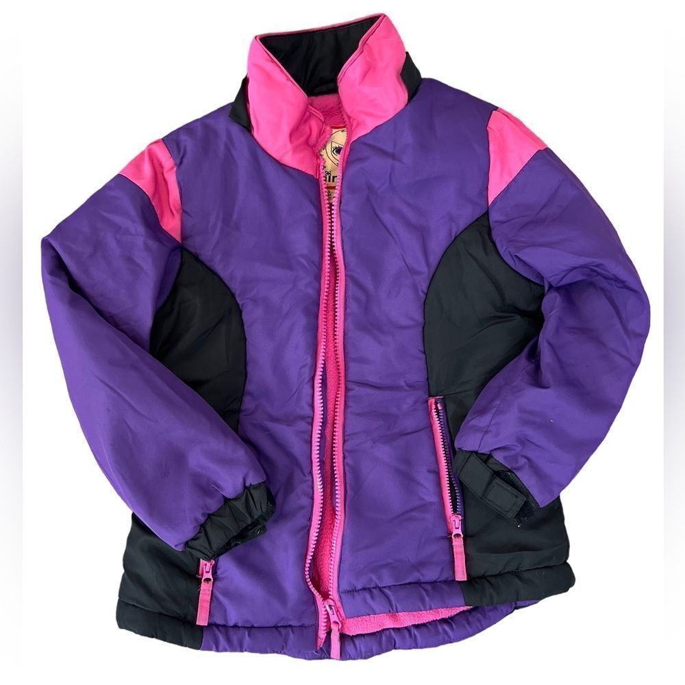 Mint Kids Jacket - Purple and Pink